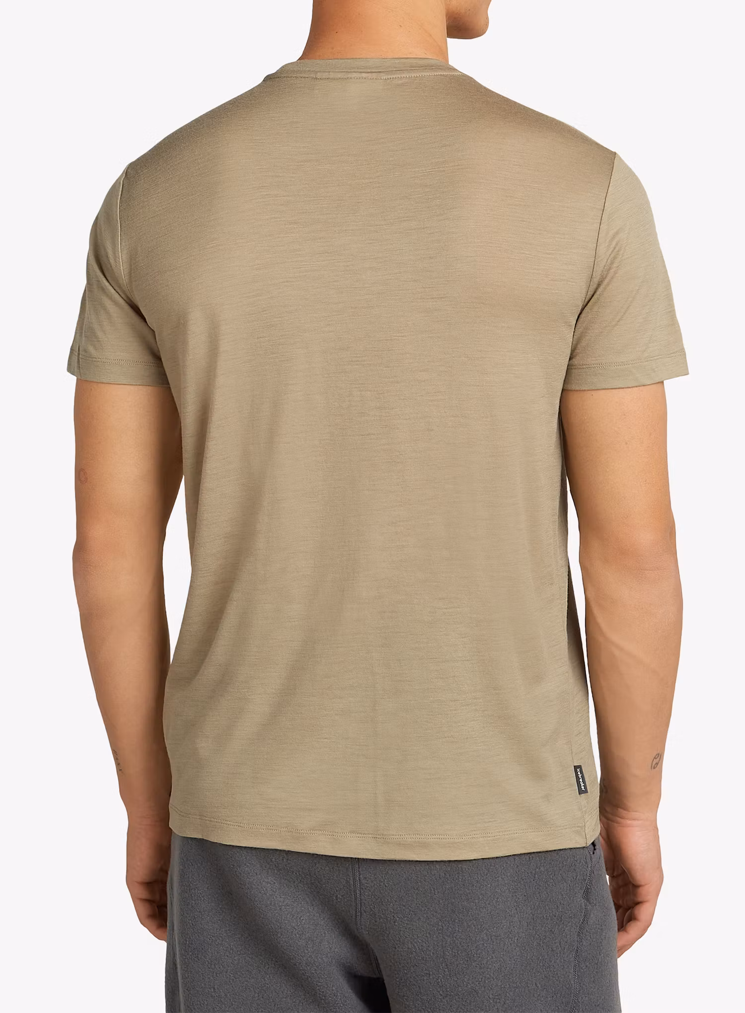 Тениска мерино Icebreaker Merino 150 Tech Lite III SS Tee - flagstone