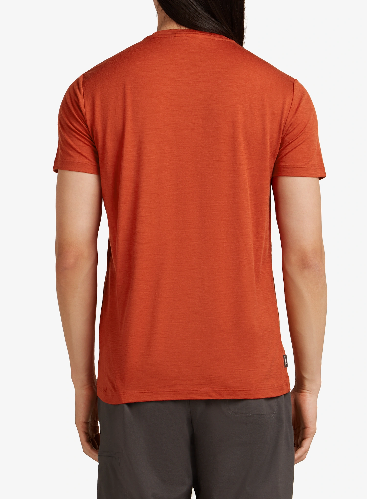 Тениска мерино Icebreaker Merino 150 Tech Lite SS T Skiing Yeti - agate