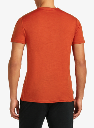 Тениска мерино Icebreaker Merino 150 Tech Lite SS Tee Mountain Pulse - agate