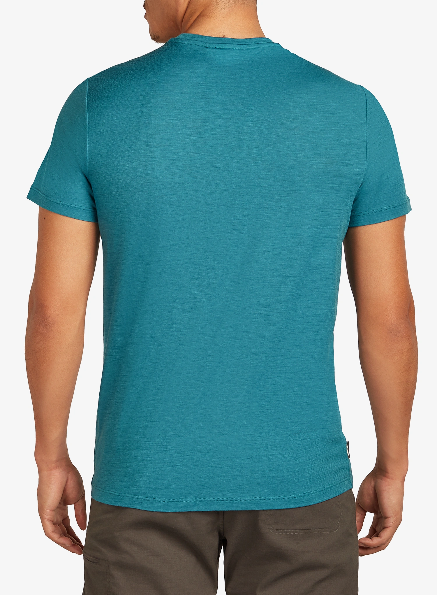 Тениска мерино Icebreaker Merino 150 Tech Lite SS Tee Mountain Pulse - topaz
