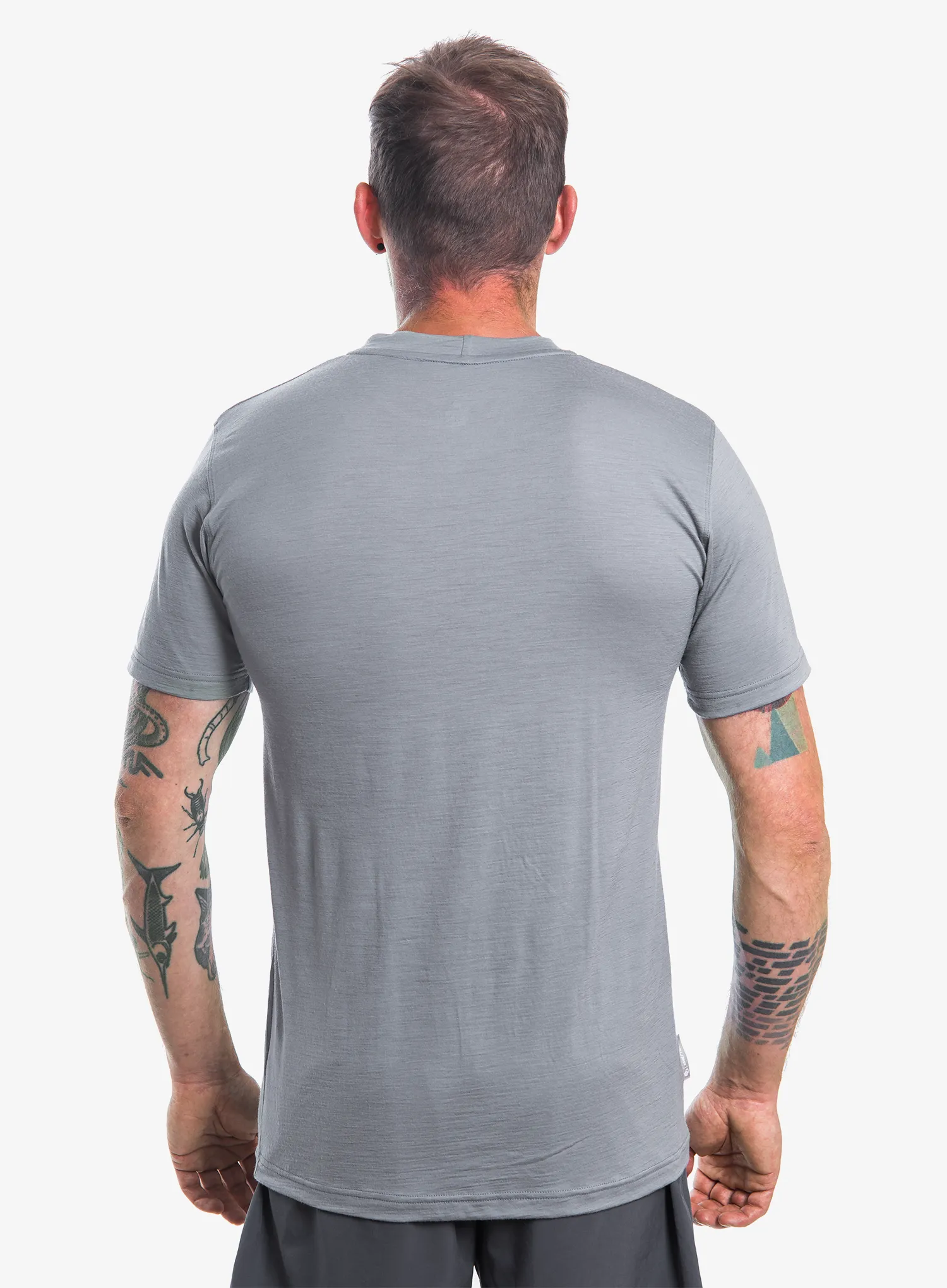 Тениска мерино Sensor Merino Active PT Tee S/S - grey