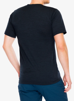 Тениска мерино Sensor Merino Cordura SS Tee - black
