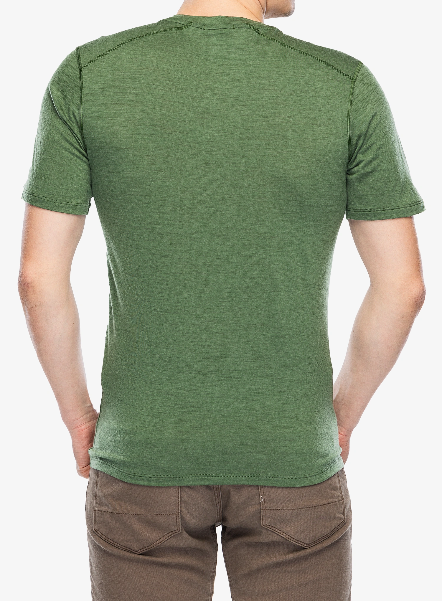 Тениска мерино Smartwool Merino Short Sleeve Tee Boxed - fern green
