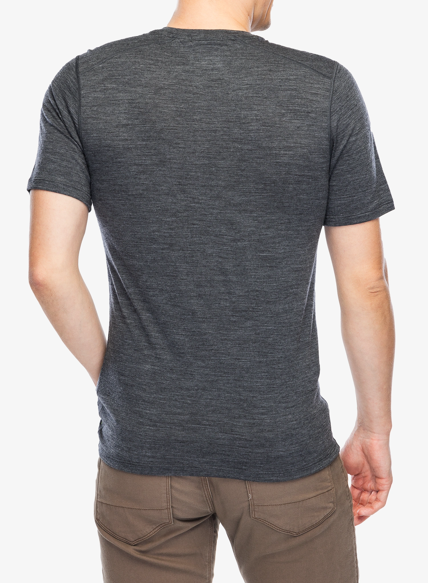 Тениска мерино Smartwool Merino Short Sleeve Tee Boxed - iron heather
