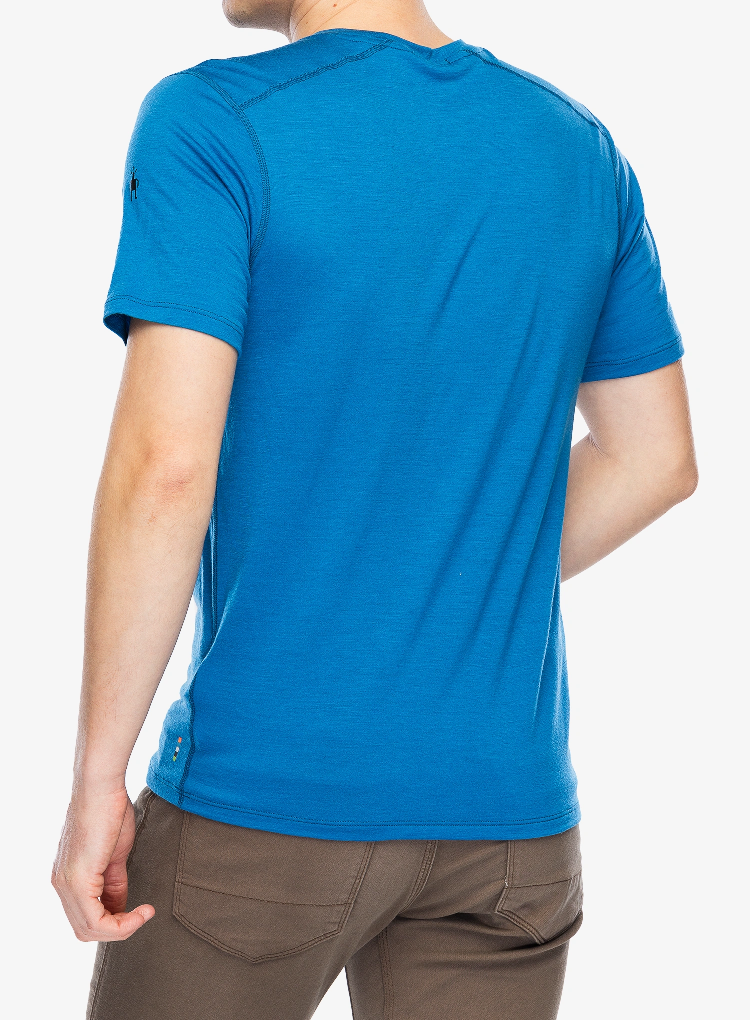 Тениска мерино Smartwool Merino Short Sleeve Tee Boxed - nival blue