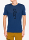 Тениска мерино Super.natural Carabineri Tee - ocean blue/blueberry