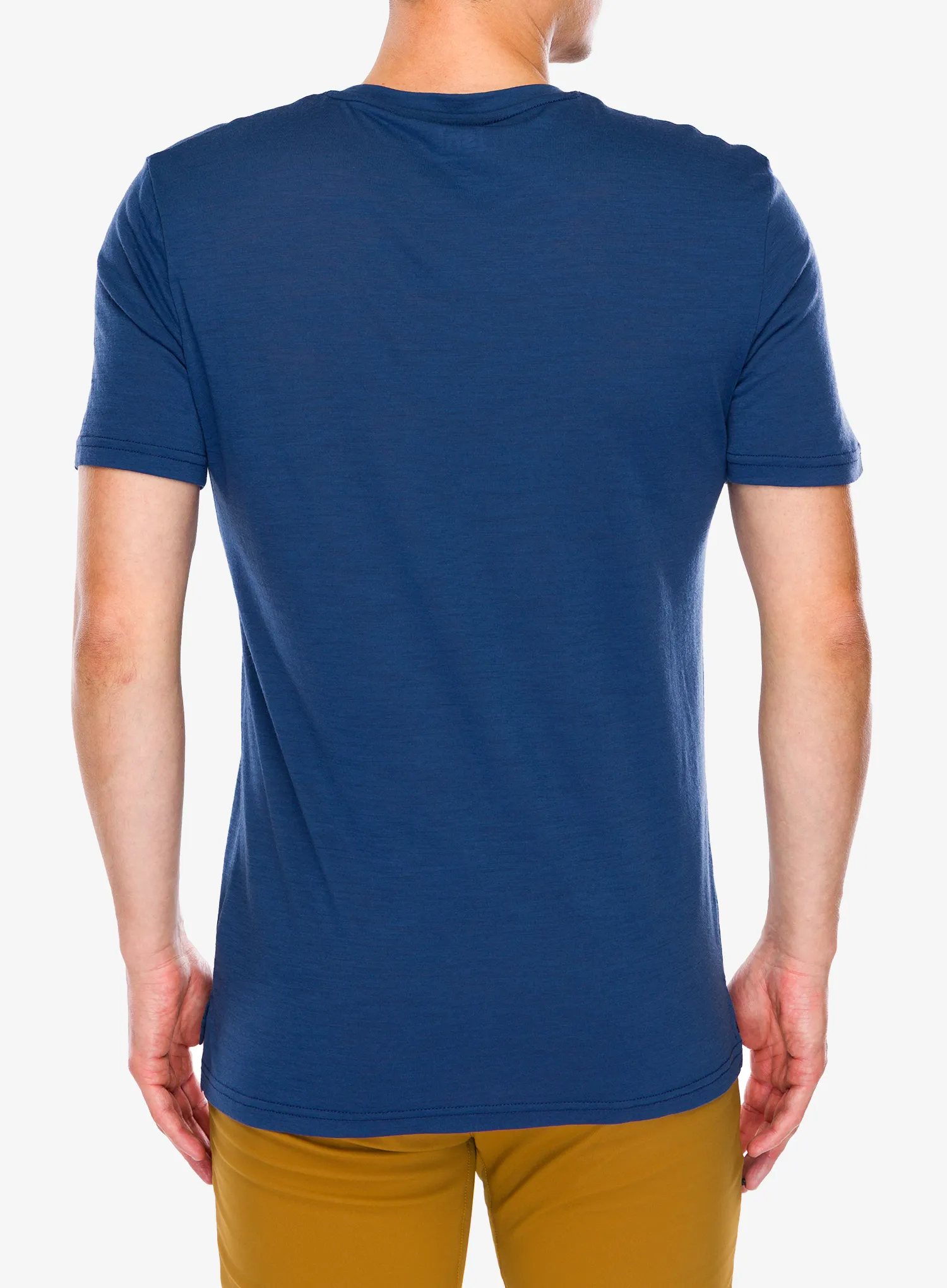 Тениска мерино Super.natural Carabineri Tee - ocean blue/blueberry