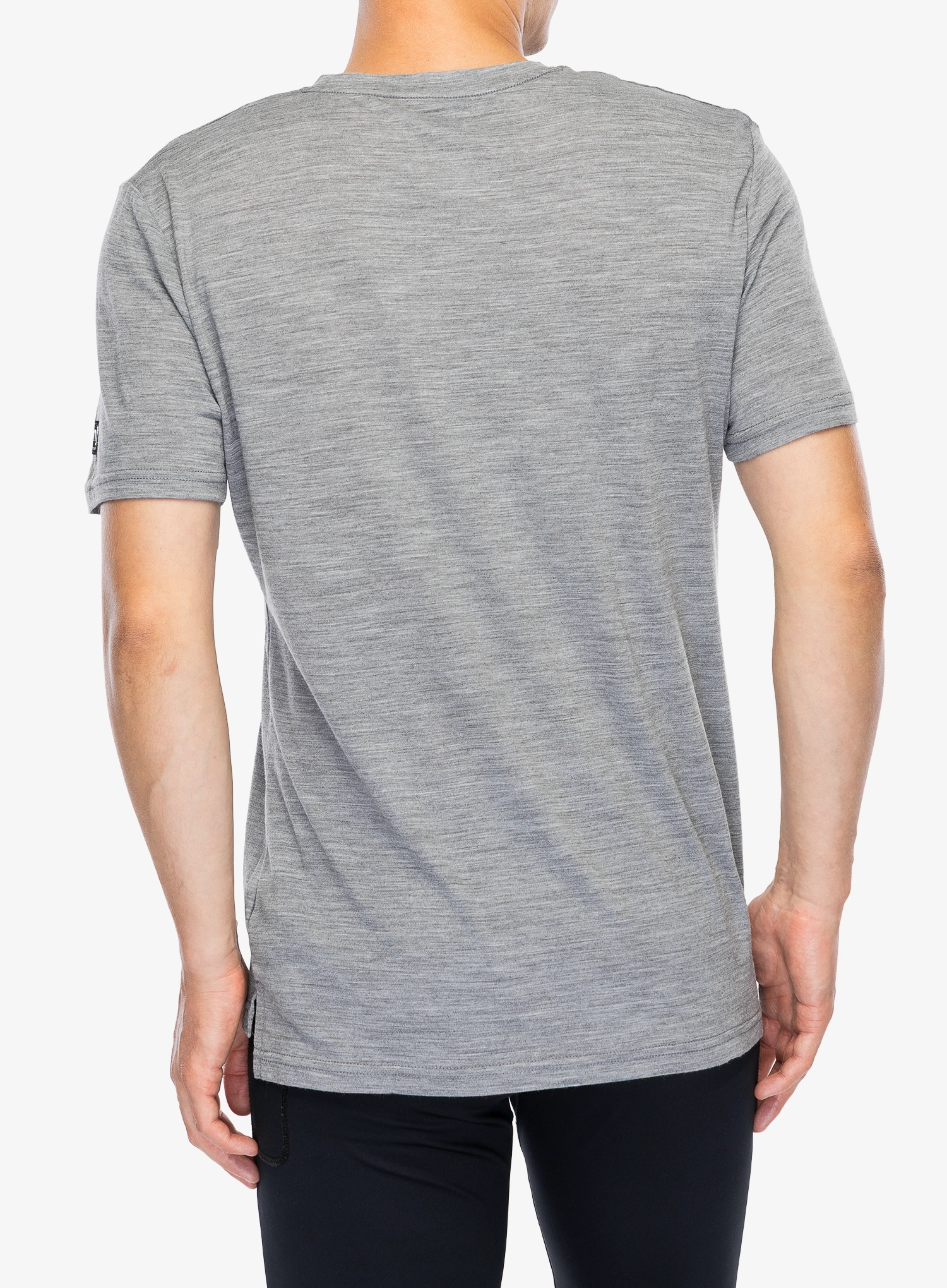Тениска мерино Super.natural Carski Tee - cashmere grey melange/various