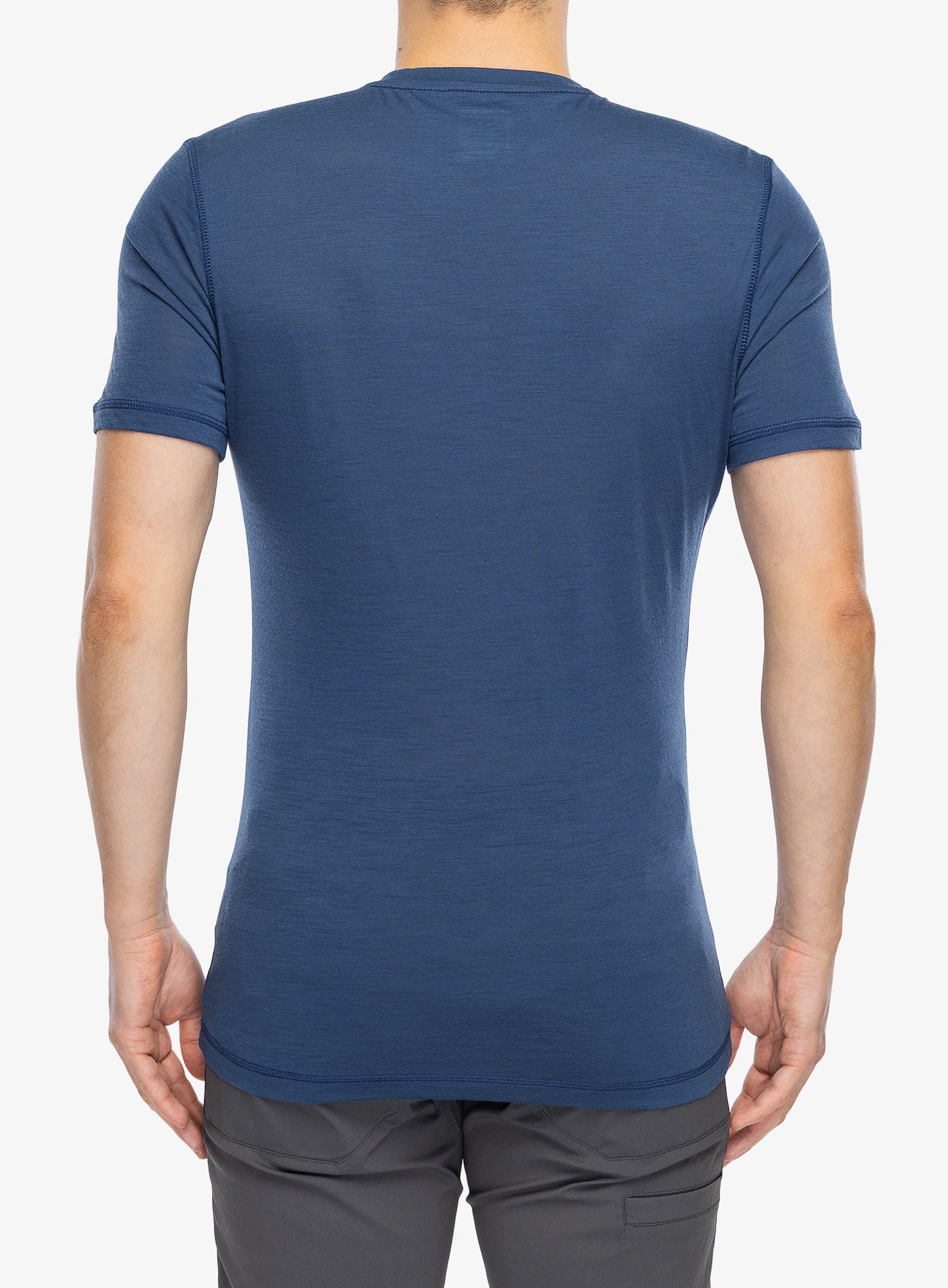 Тениска мерино Super.natural Sierra140 Tee - ocean blue
