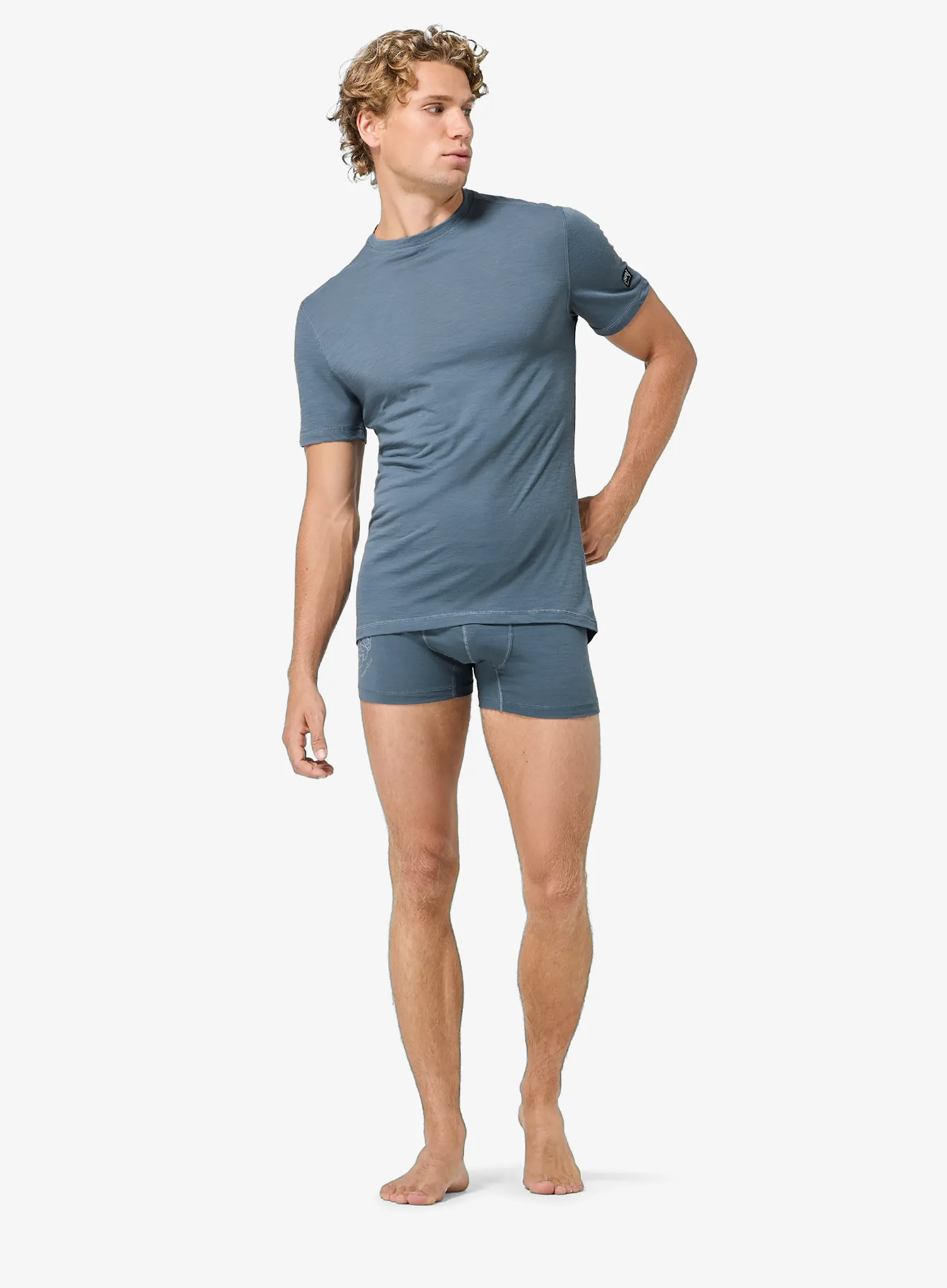 Тениска мерино Super.natural Sierra140 Tee - stormy weather