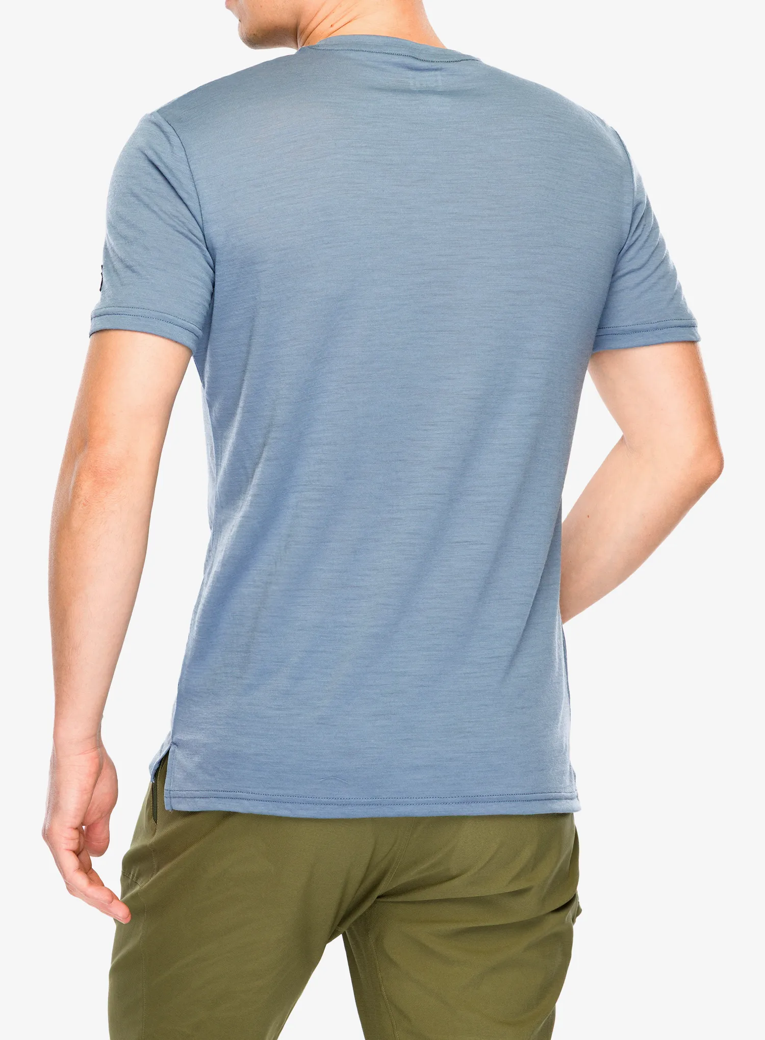 Тениска мерино Super.natural Sn Sailor Tee - flint stone/b.berry/h.risk red