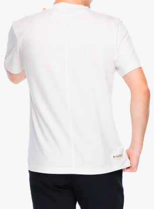 Тениска Mons Royale Yonder Merino Organic Cotton T-Shirt - vintage white