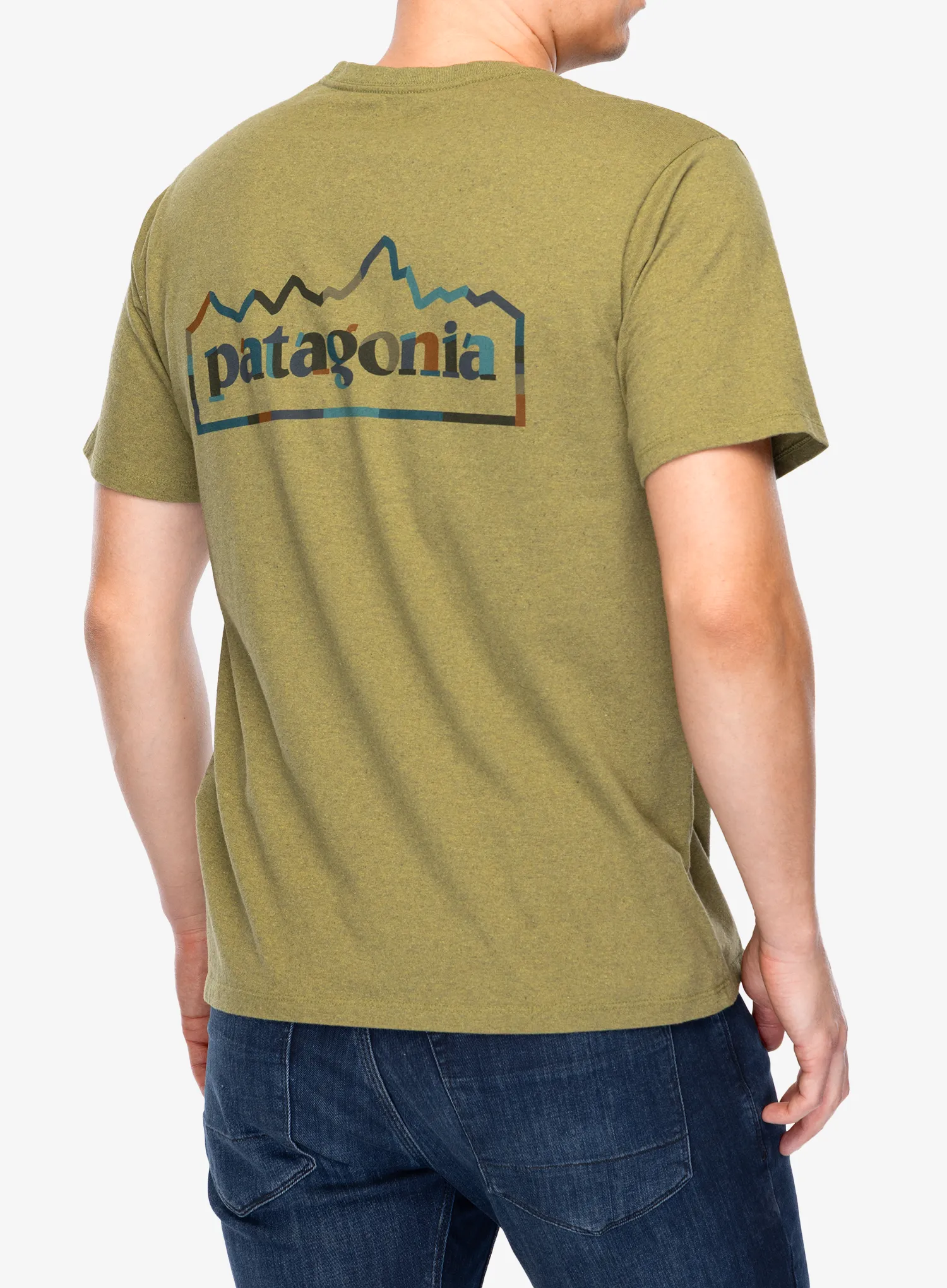 Тениска Patagonia Unity Fitz Responsibili-Tee - graze green