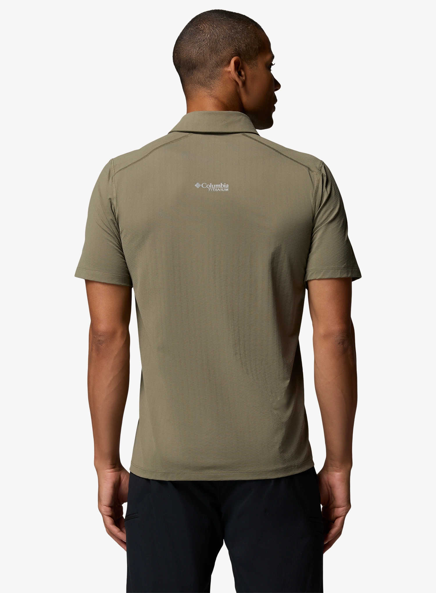 Тениска с яка Columbia Diamond Peak Pro Polo - stone green