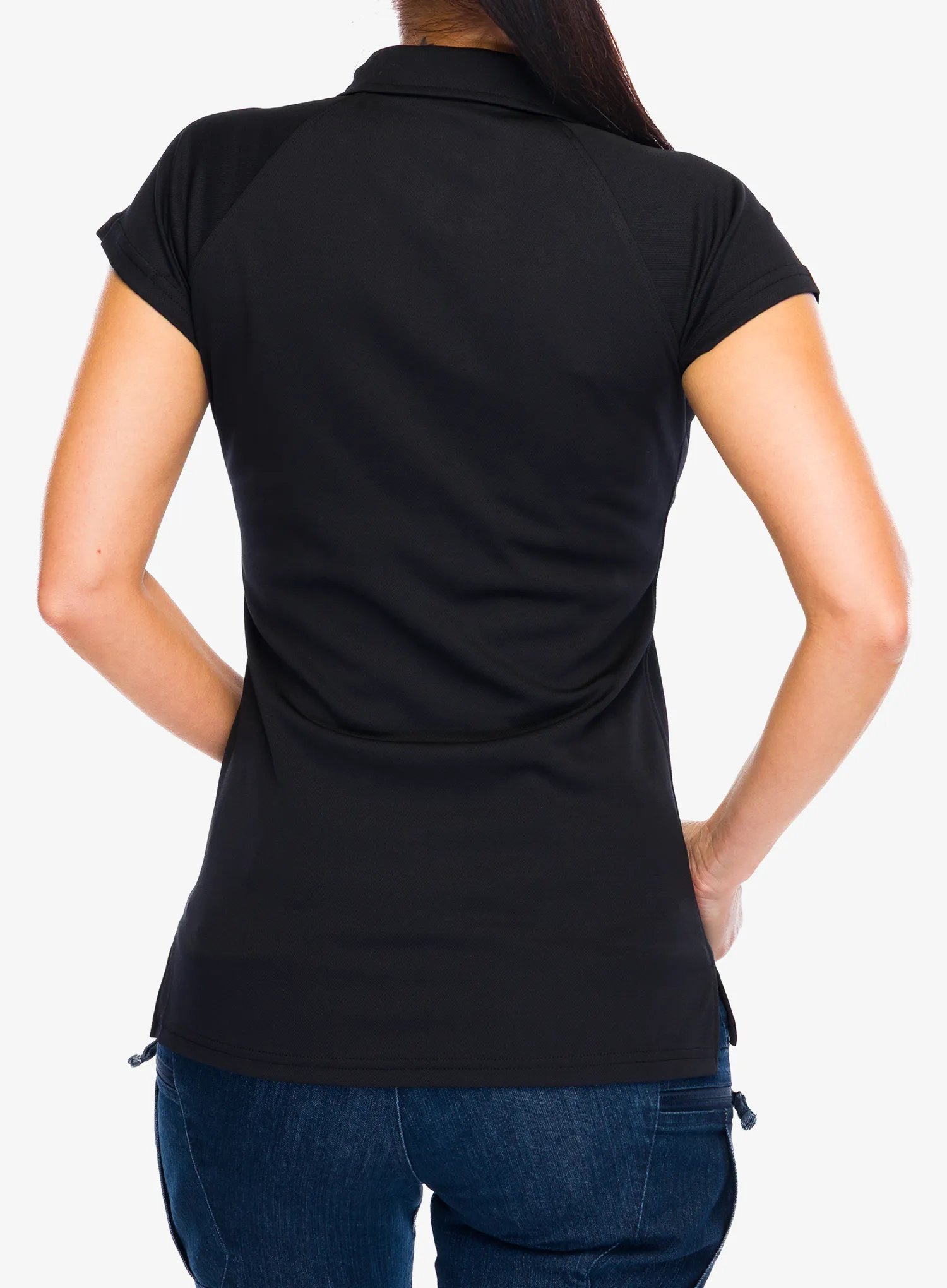 Дамска тениска с яка Helikon-Tex UTL Polo Shirt - TopCool Lite - black