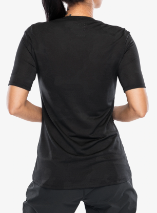 Дамска велосипедна тениска Fox Ranger Tru Dri SS Jersey - black