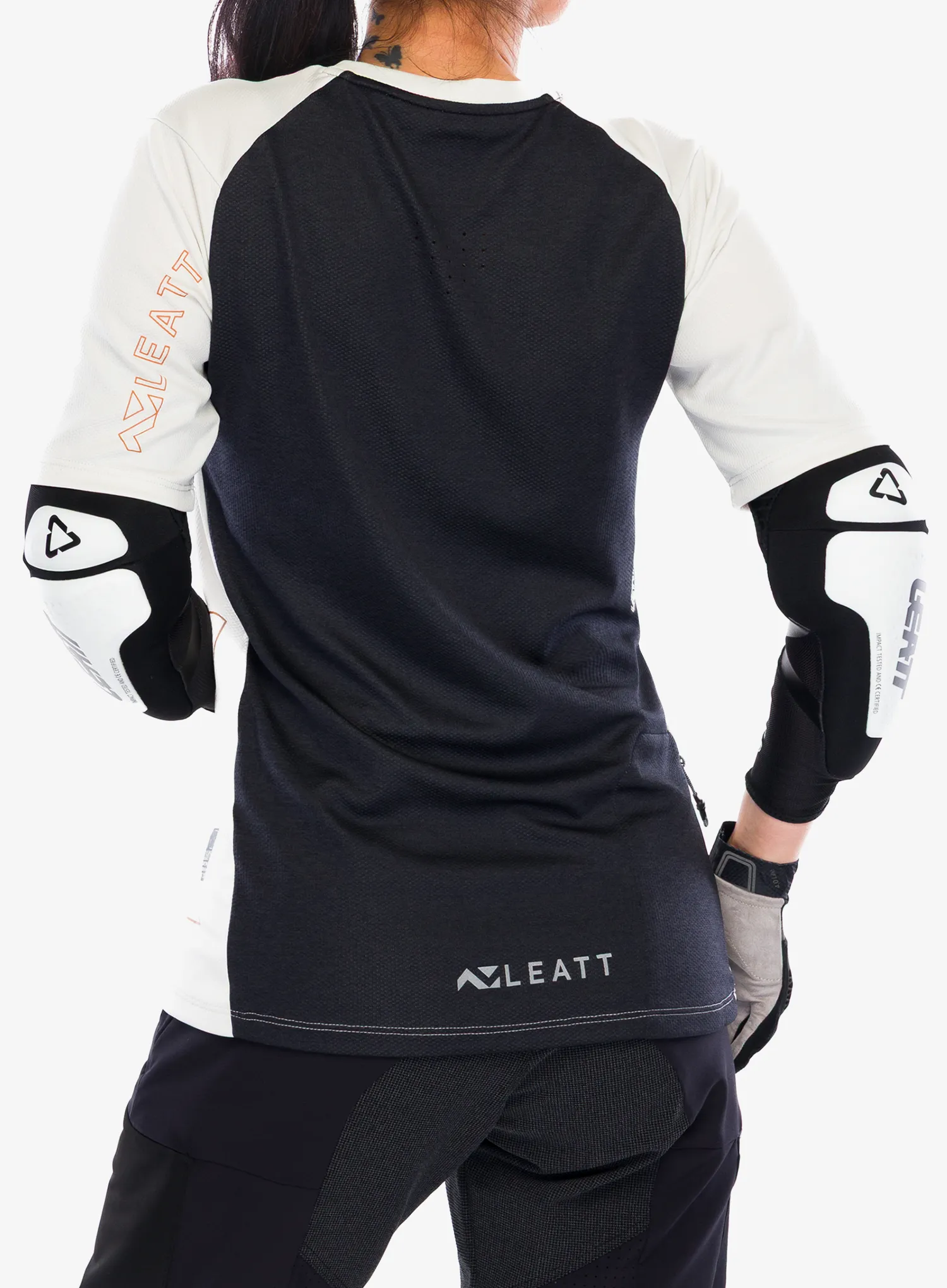 Дамска велосипедна тениска Leatt Jersey MTB Trail 2.0 - stone