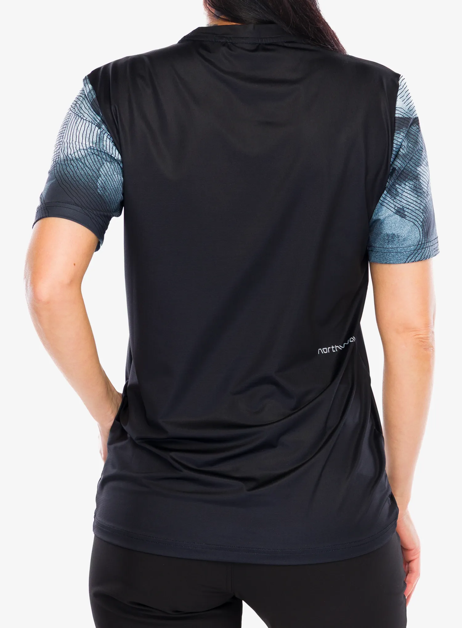 Дамска велосипедна тениска Northwave Xtrail 2 Woman Jersey Short Sleeve  - black
