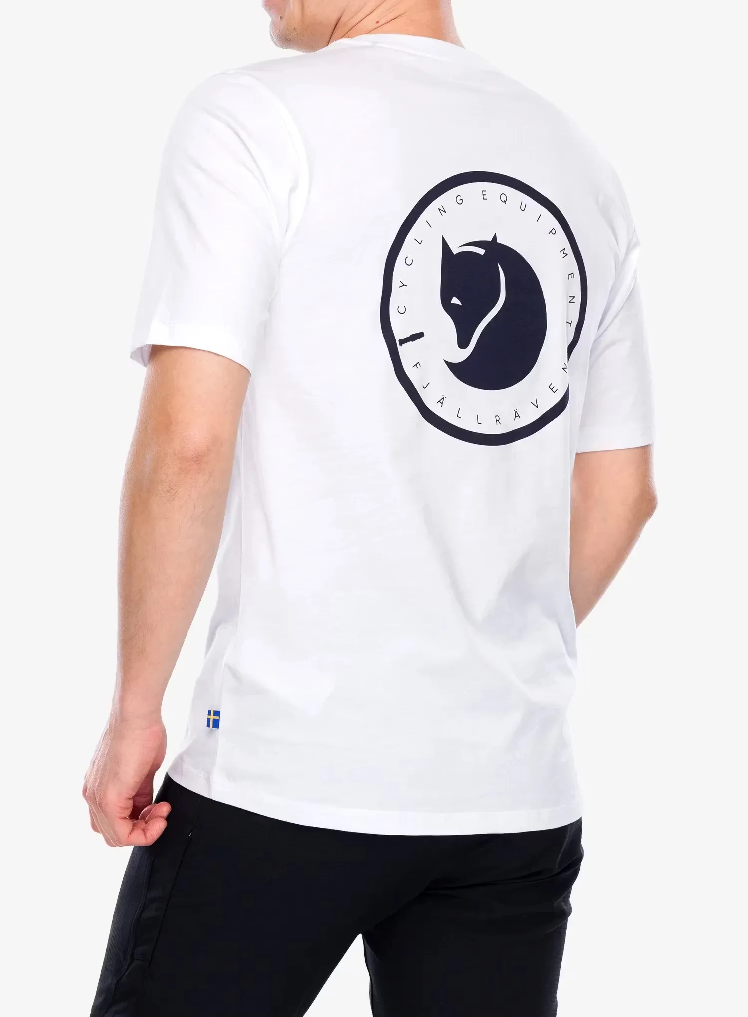 Велосипедна тениска Fjallraven Hoja T-shirt - white/white