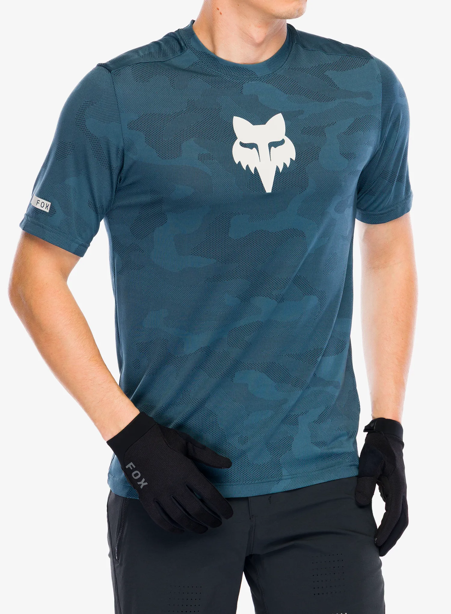 Велосипедна тениска Fox Ranger Tru Dri SS Jersey - dark vintage
