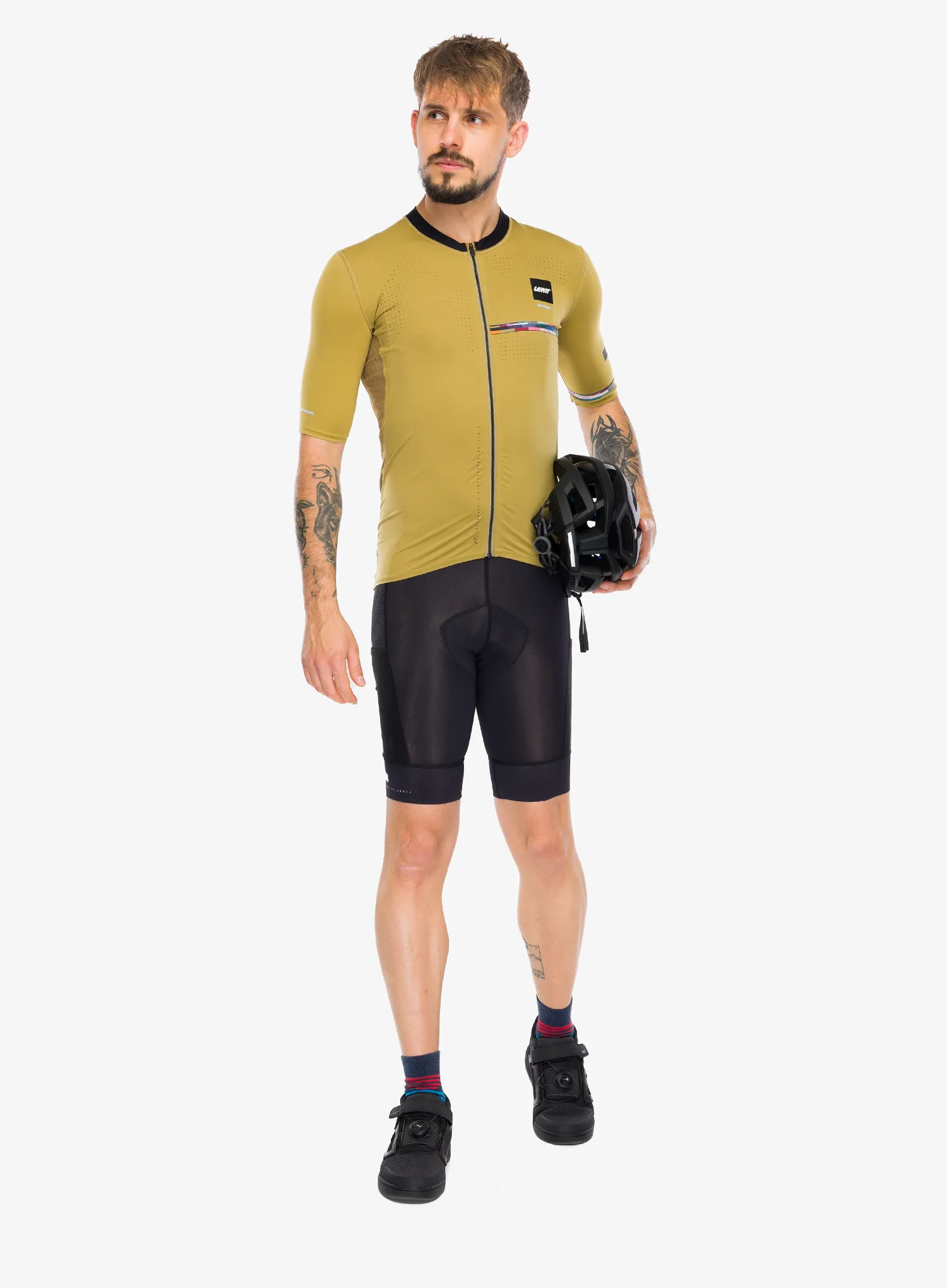 Велосипедна тениска Leatt MTB Endurance 5.0 Cargo - brass brown