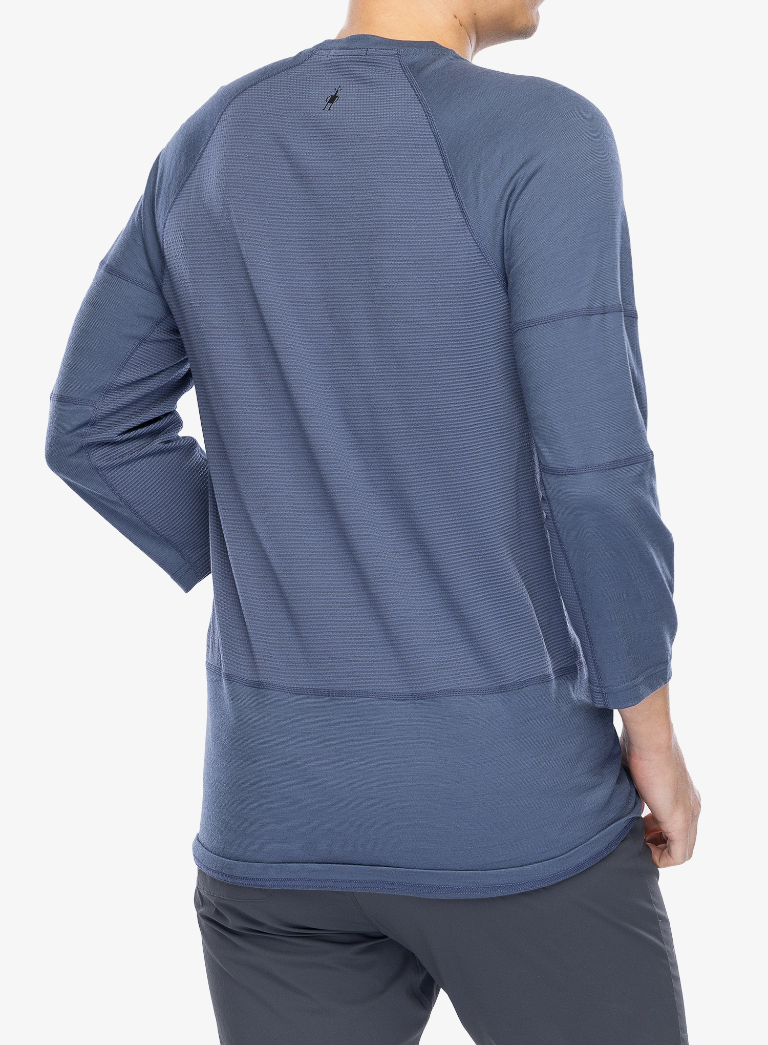 Велосипедна тениска Smartwool Mountain Bike 3/4 Sleeve Jersey - nightfall blue