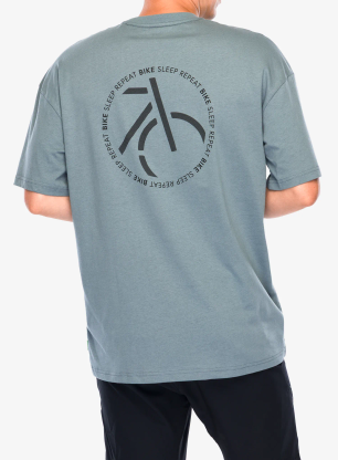 Велосипедна тениска Vaude Cyclist Casual Shirt - heron