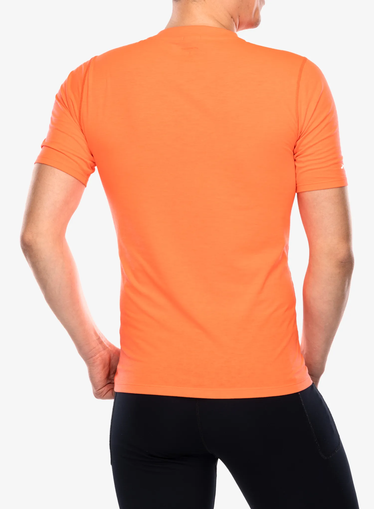 Бързосъхнеща тениска Brooks High Point Short Sleeve - flame/flame
