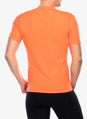 Бързосъхнеща тениска Brooks High Point Short Sleeve - flame/flame
