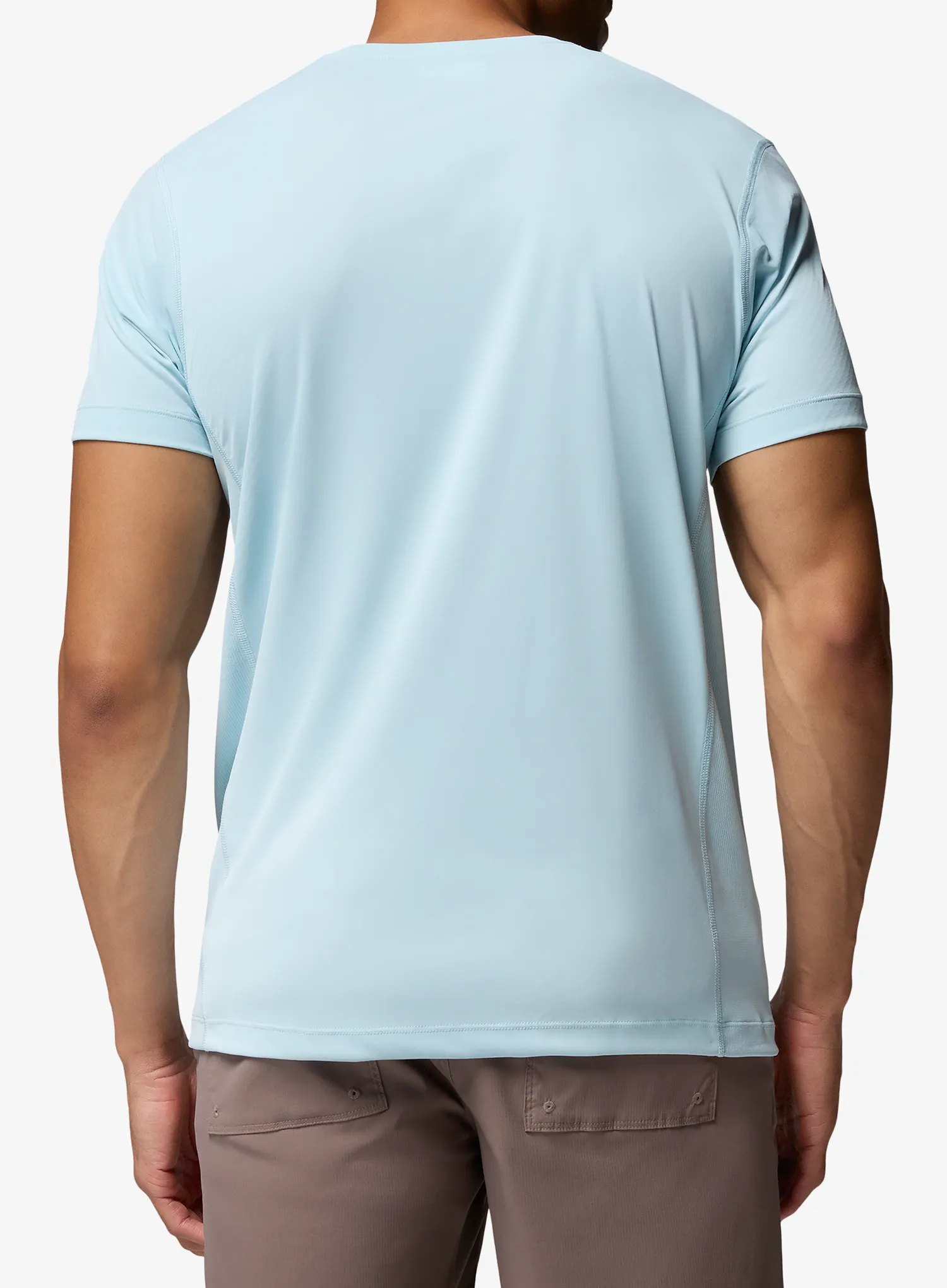 Бързосъхнеща тениска Columbia Zero Rules Light S/S Crew - marine light