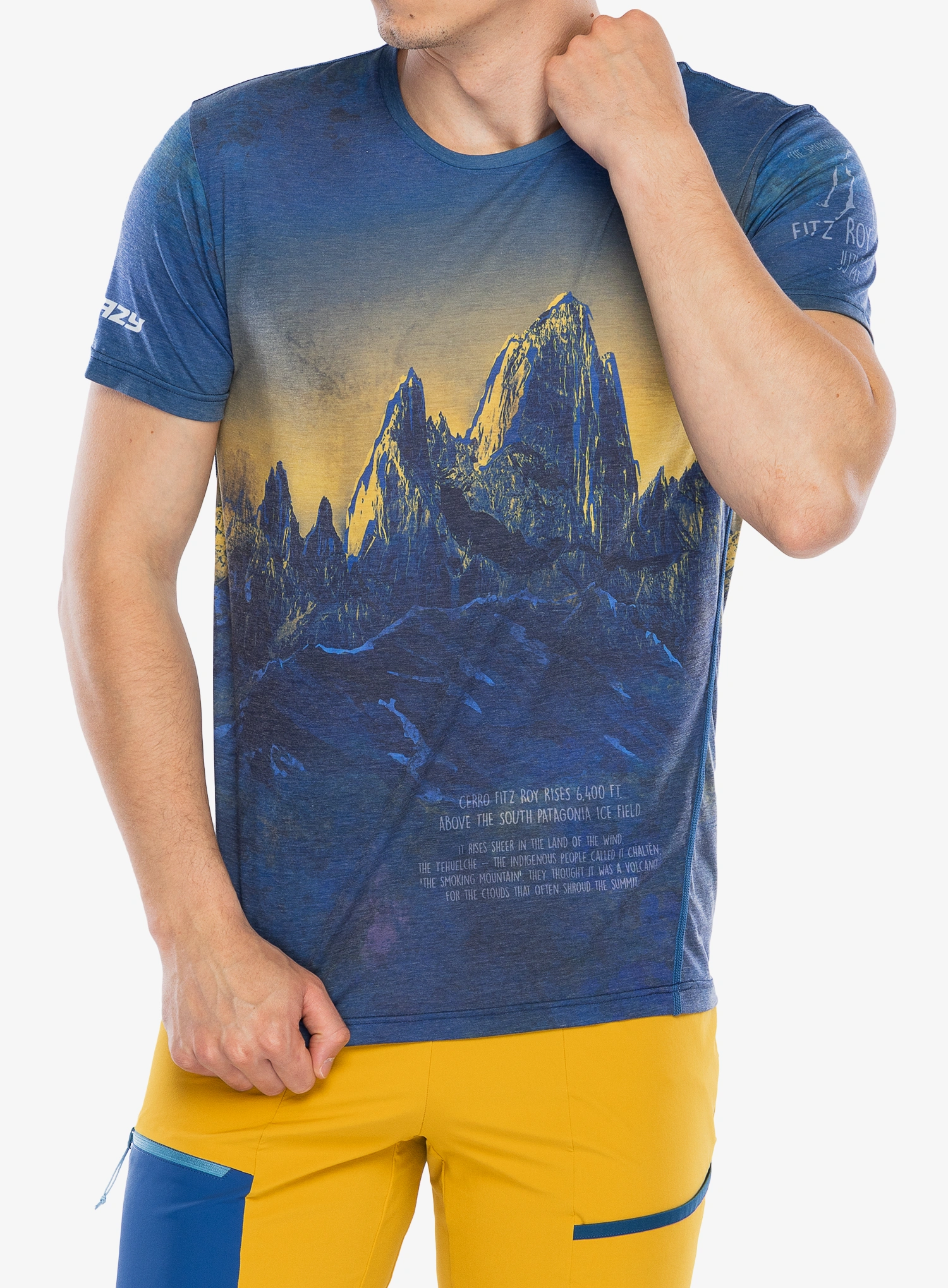 Бързосъхнеща тениска Crazy Shirt Legend - print patagonia