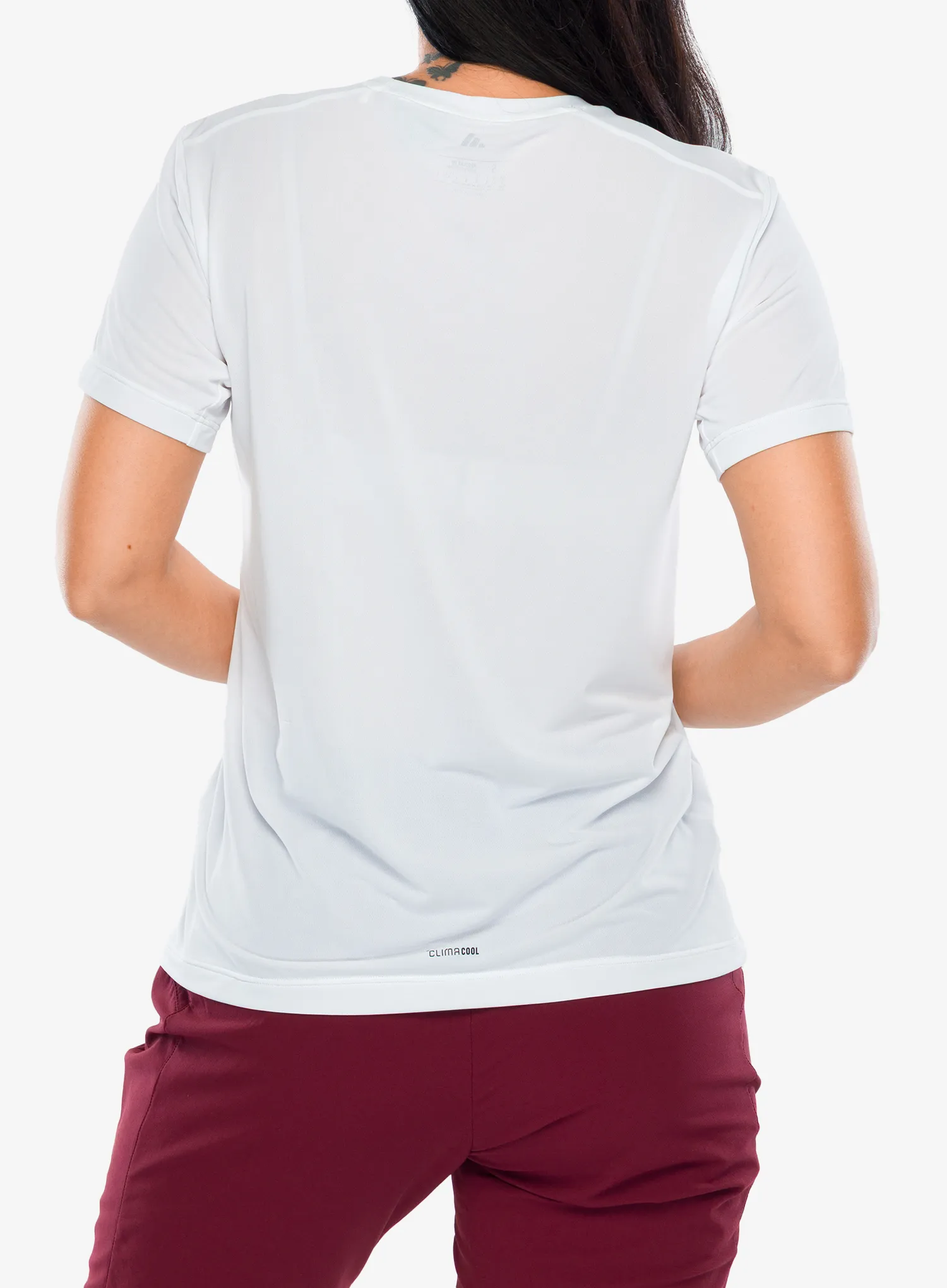 Дамска бързосъхнеща тениска adidas TERREX Multi Logo Tech Tee - white