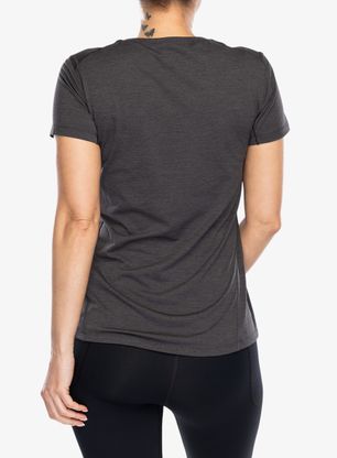 Дамска бързосъхнеща тениска Arcteryx Taema Crew Neck SS - black heather