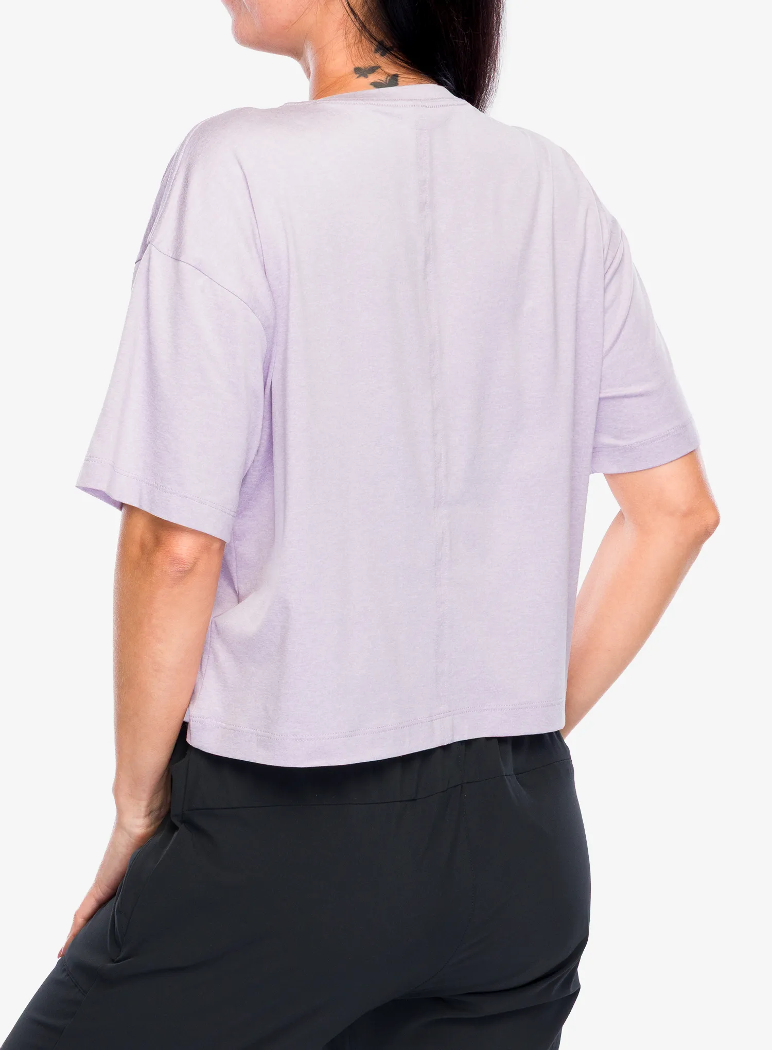 Дамска бързосъхнеща тениска Black Diamond Circuit SS Tee - soft lilac