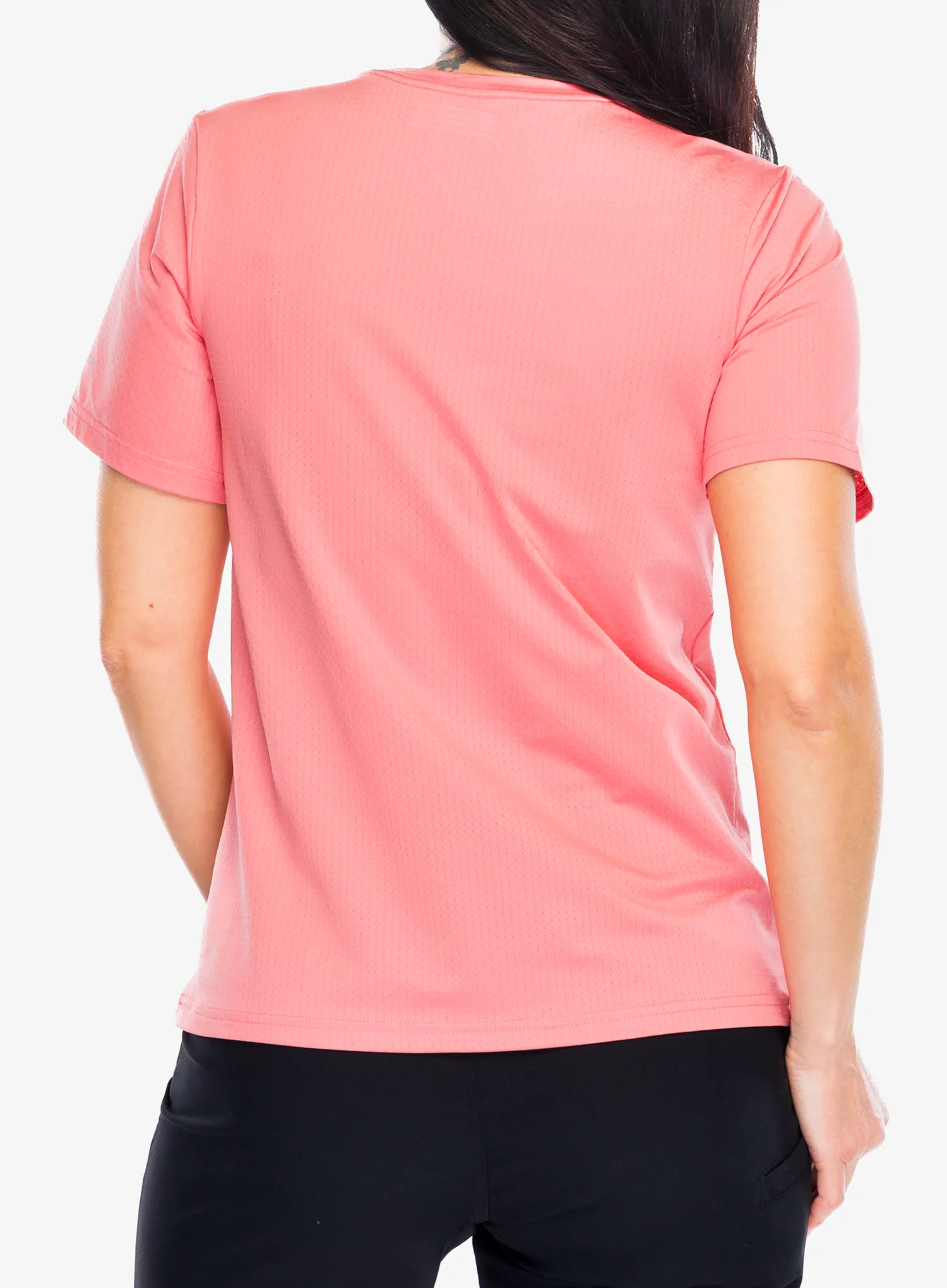 Дамска бързосъхнеща тениска Columbia Wild Springs S/S - alpenglow