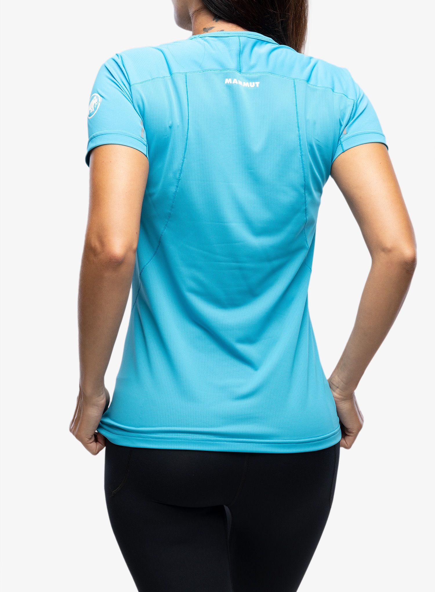 Дамска бързосъхнеща тениска Mammut Aenergy FL T-Shirt - sky