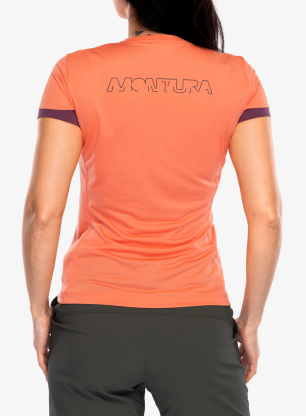 Дамска бързосъхнеща тениска Montura Join T-Shirt - melon/wine red