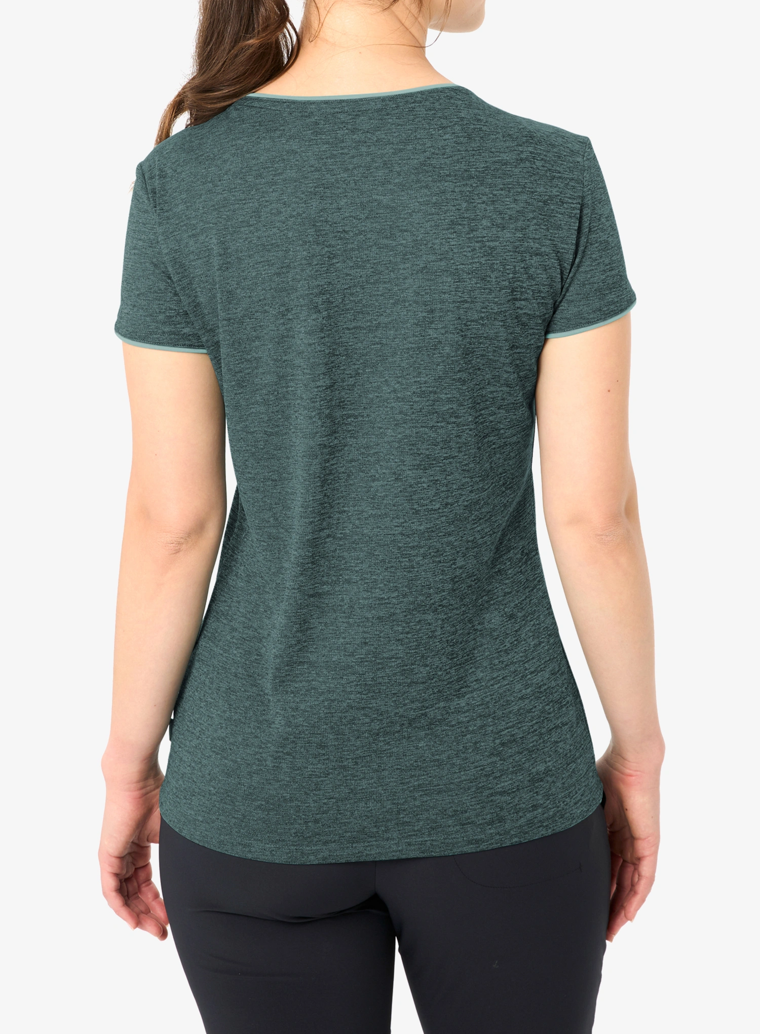 Дамска бързосъхнеща тениска Vaude Essential T-Shirt - deep pond