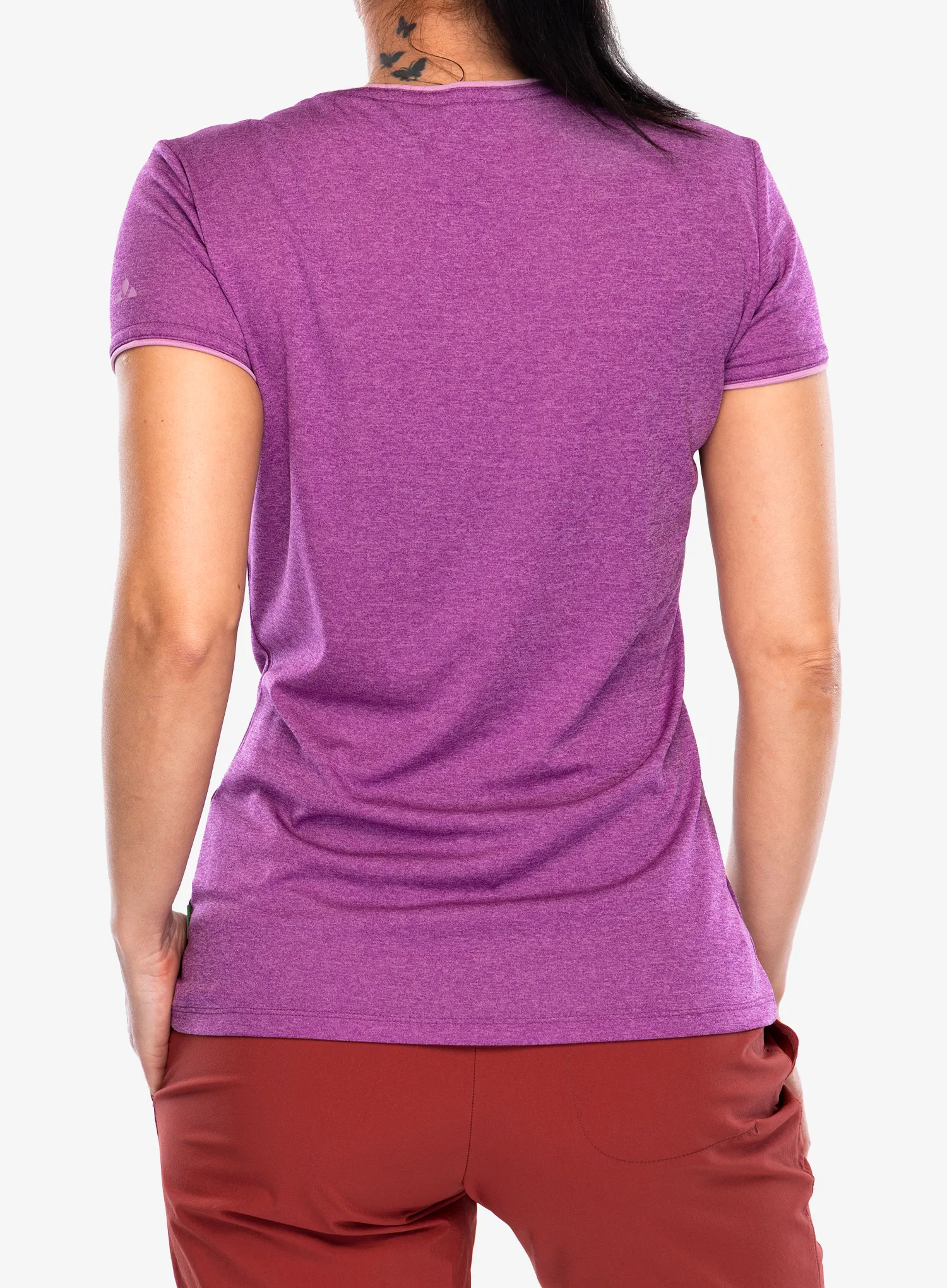Дамска бързосъхнеща тениска Vaude Essential T-Shirt - magenta