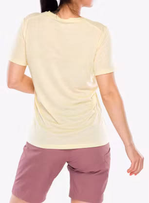 Дамска бързосъхнеща тениска Vaude Skomer Print T-Shirt III - vanilla