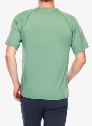 Бързосъхнеща тениска Marmot Windridge Graphic S/S - agate green