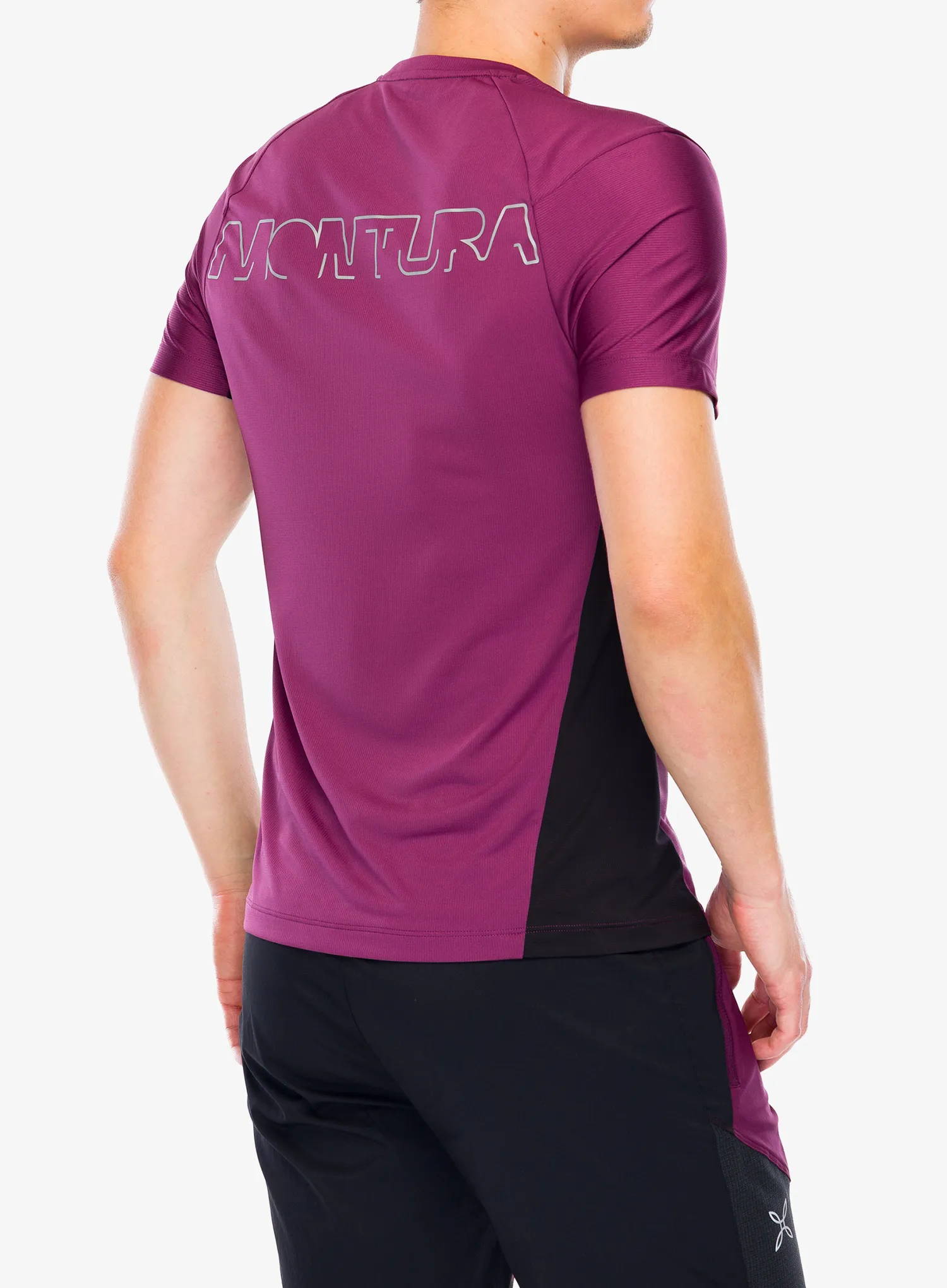 Бързосъхнеща тениска Montura Join T-shirt - wine red