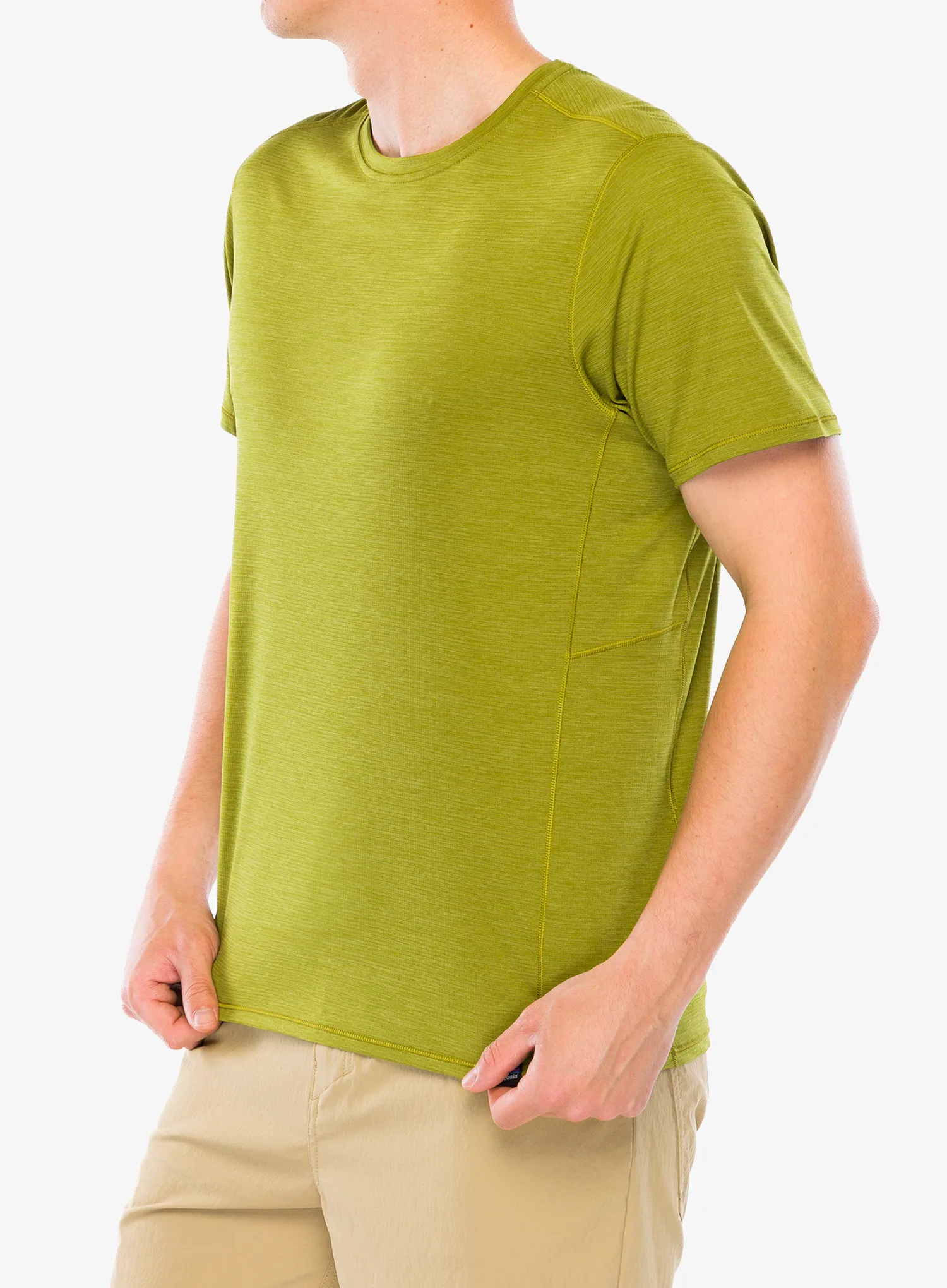 Бързосъхнеща тениска Patagonia Cap Cool LW Shirt - graze green/green