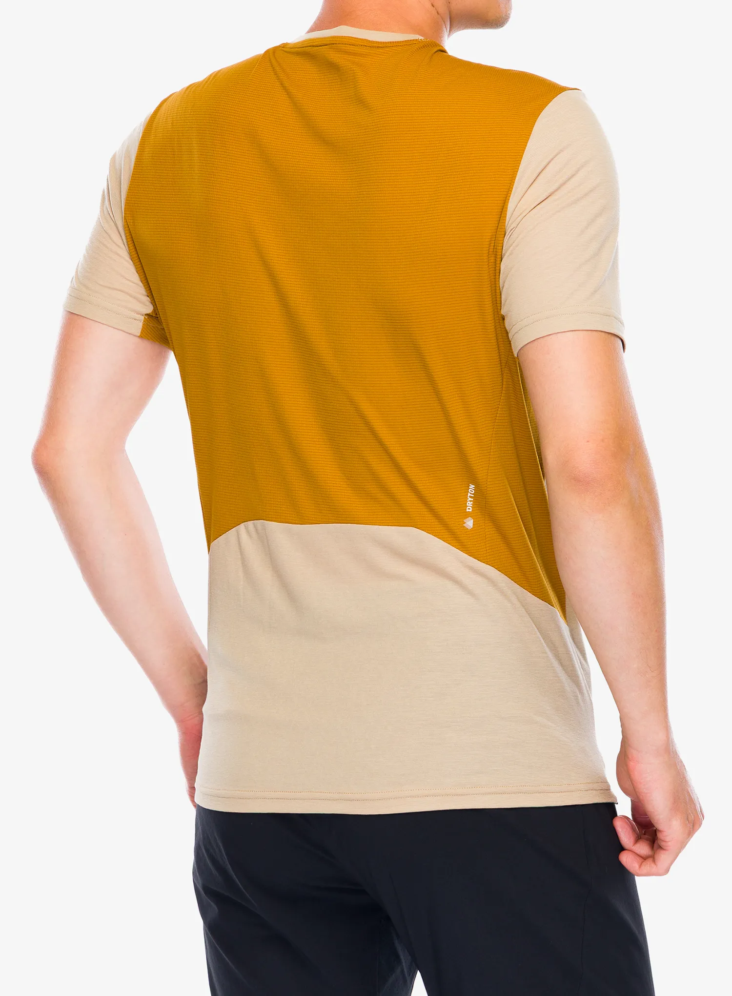 Бързосъхнеща тениска Salewa Puez Hyb Dry T-Shirt - quicksand/brown