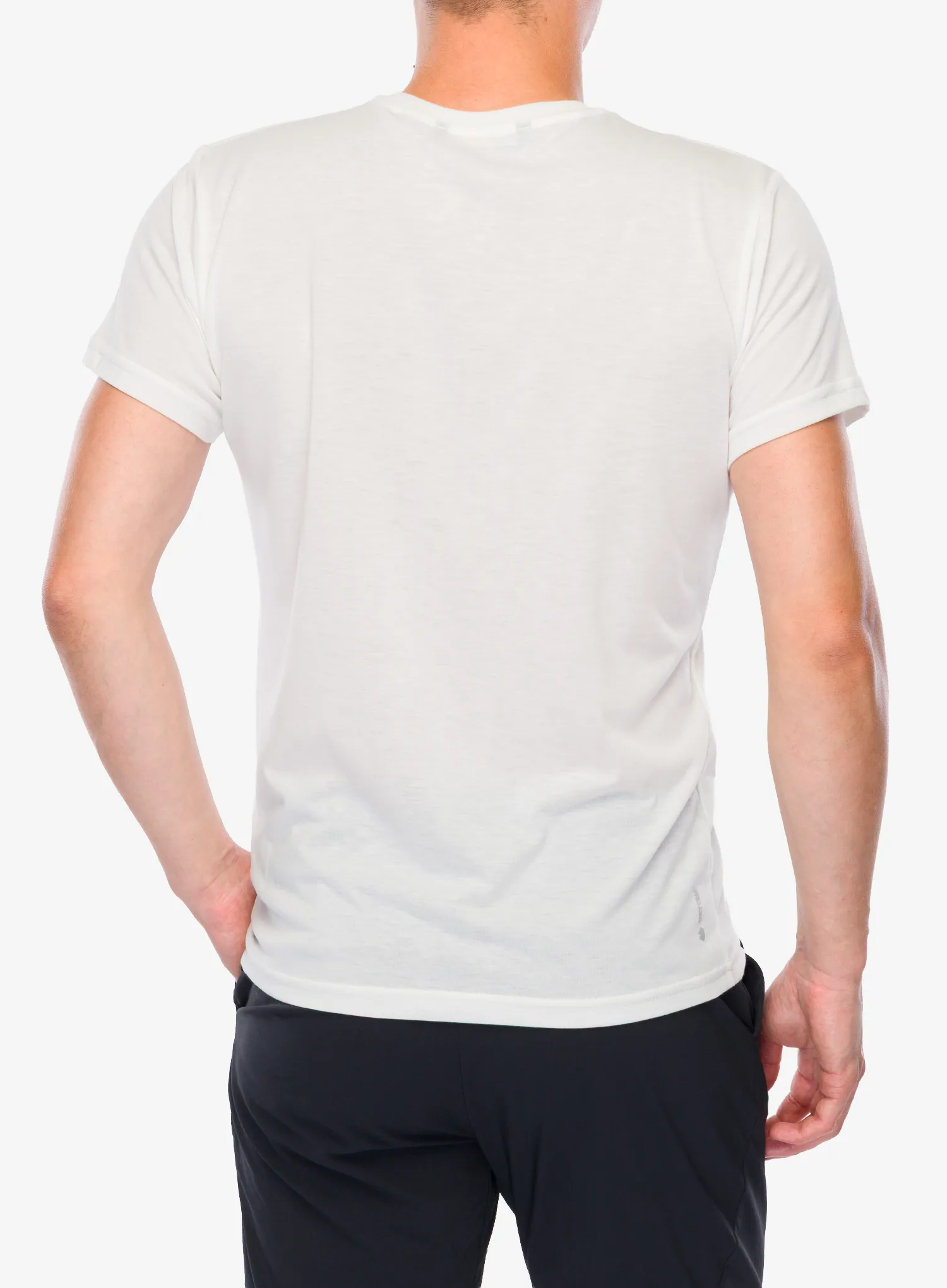 Бързосъхнеща тениска Salewa Solidlogo Dry T-shirt - white
