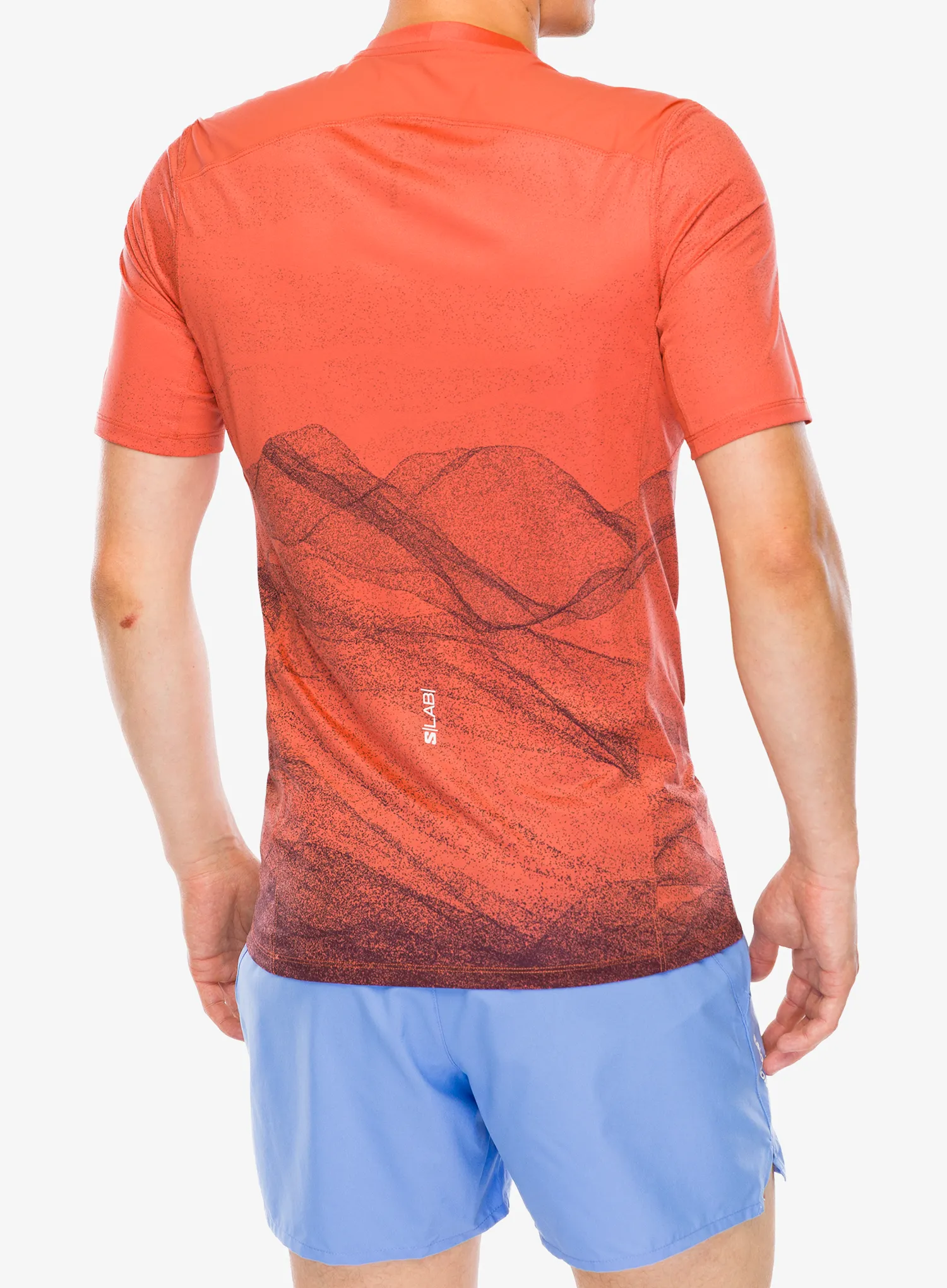 Бързосъхнеща тениска Salomon S/Lab Ultra Tee - burnt siege