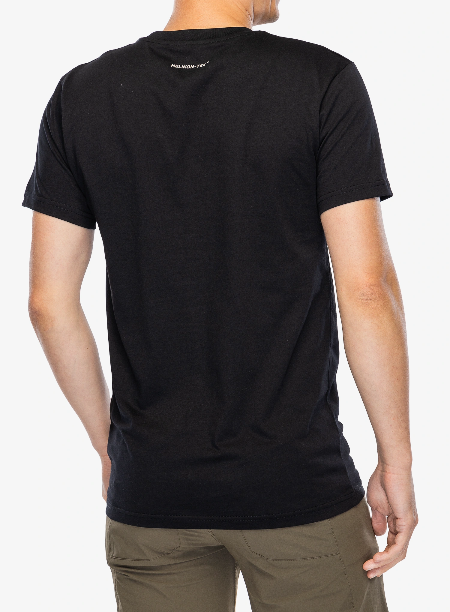Тактическа тениска Helikon-Tex Logo T-shirt - black