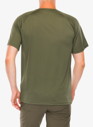 Тактическа тениска Under Armour Tactical Tech SS - m.green/clear