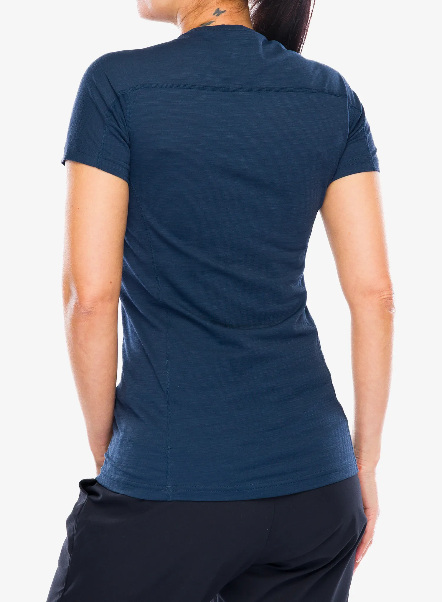Дамска термоактивна тениска Norrona Falketind Equaliser Merino T-Shirt - indigo night blue