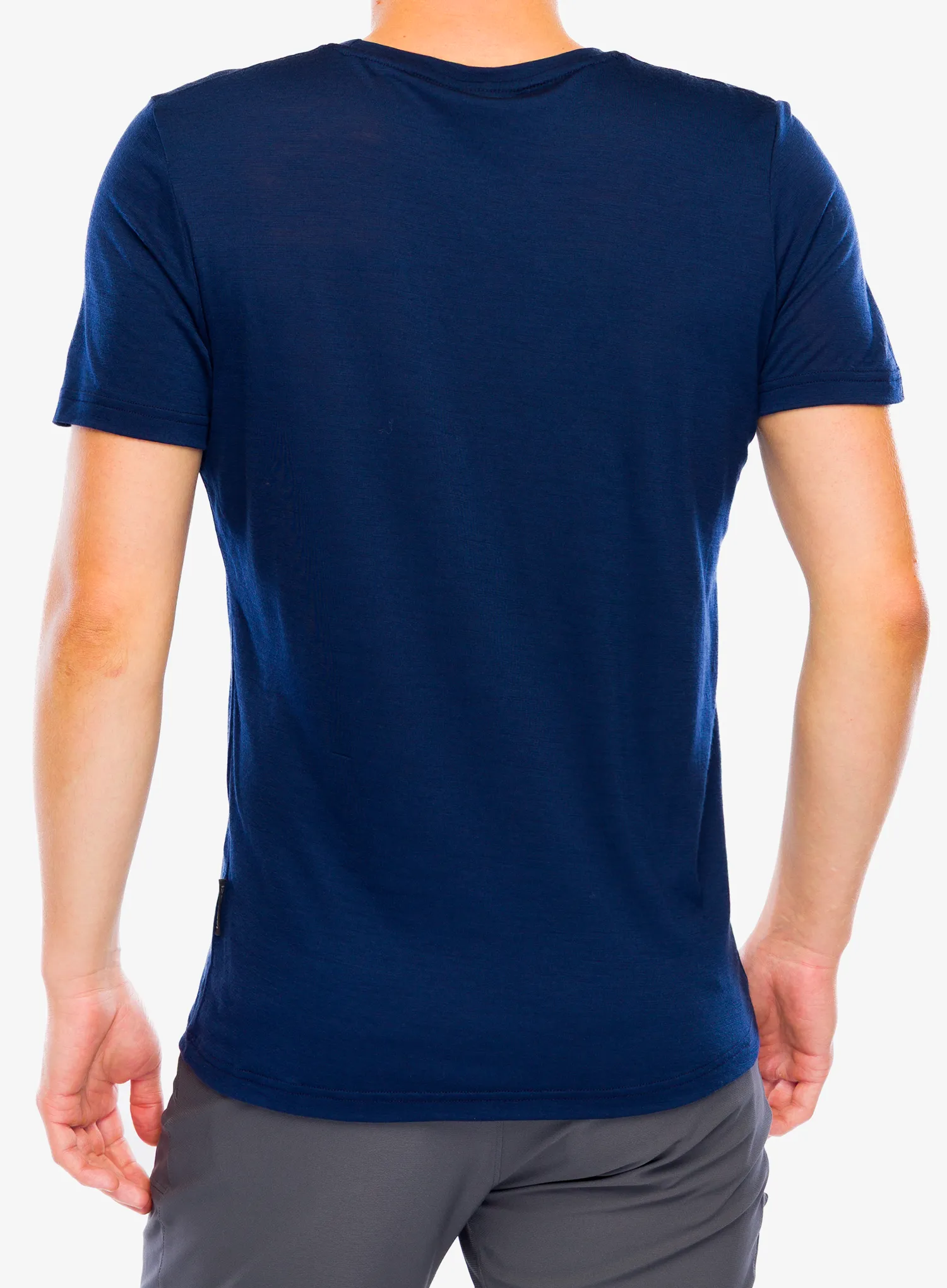 Термоактивна тениска Dovre 100% Merino Wool Light - navy